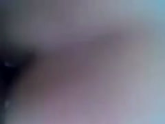 My fat bitch's tight, unshaven poon in dog posture is brutally fucked.